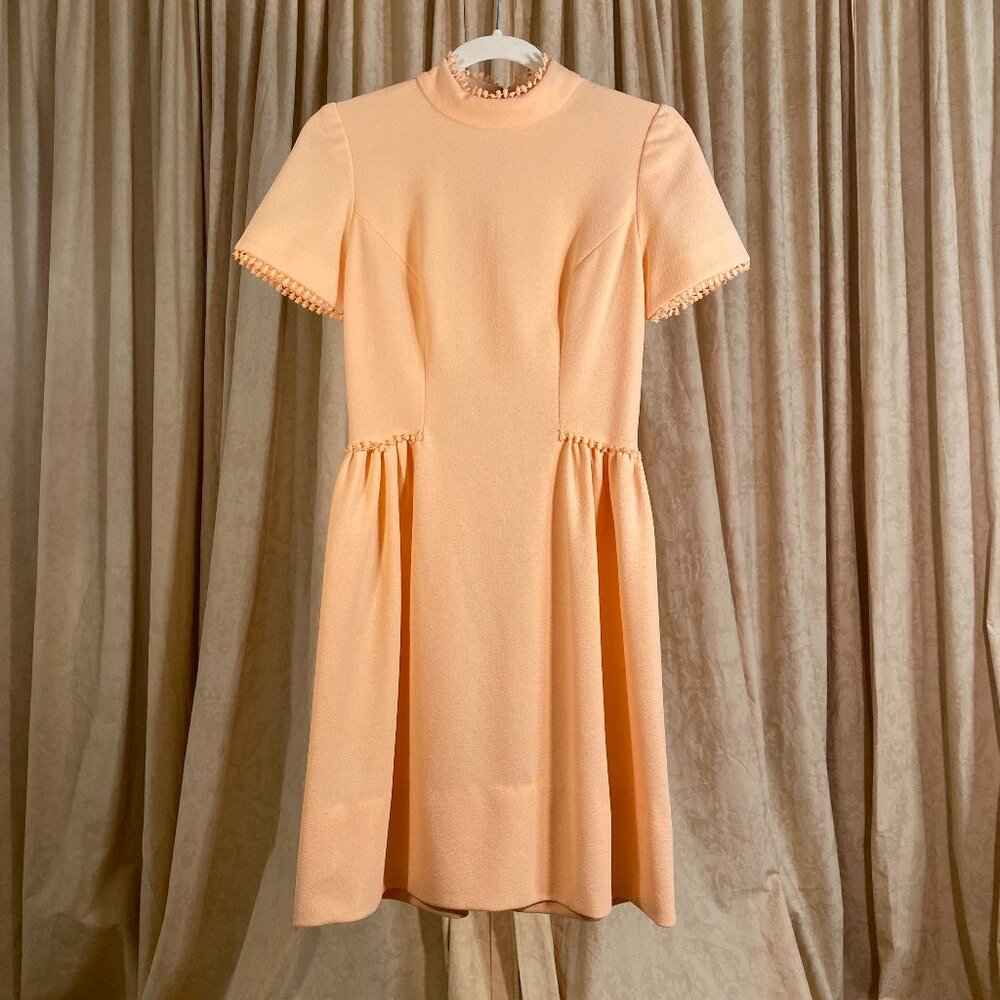 1960’s handmade Peach Dress